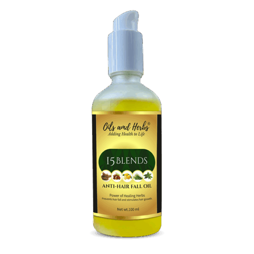 15 BLENDS ANTI HAIR FALL OIL
