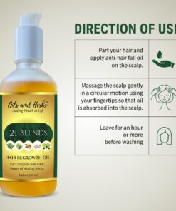 21 BLENDS HAIR REGROWTH OIL