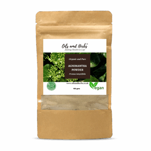 Organic Agnimantha Powder - Premna integrifolia -100% Pure, Clean and Natural