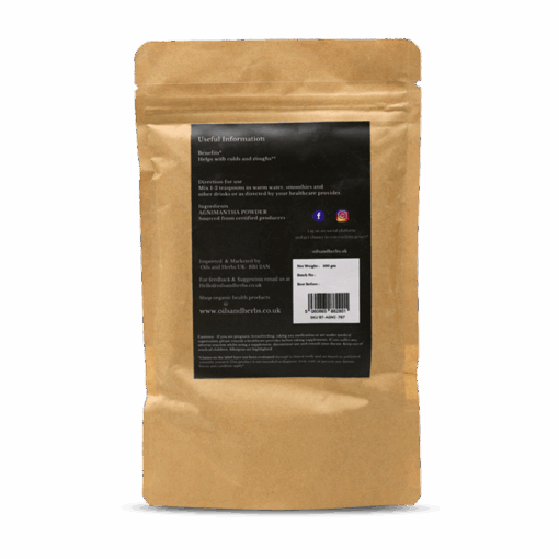 Organic Agnimantha Powder - Premna integrifolia -100% Pure, Clean and Natural