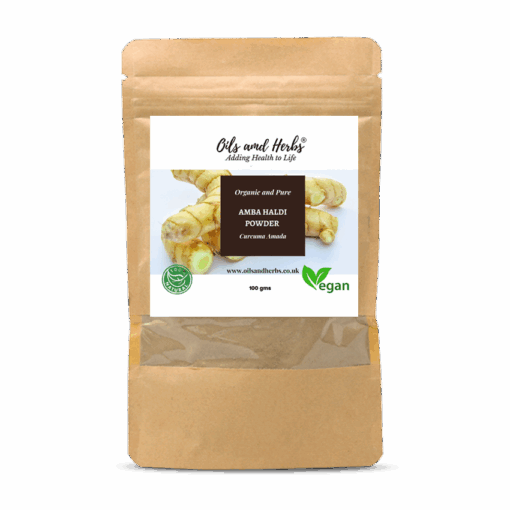 Organic Amba Haldi Powder - Curcuma Amada -100% Pure, Clean and Natural