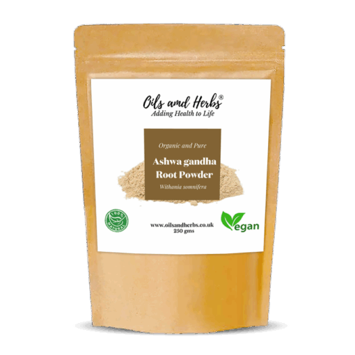 Organic Ashwagandha Root Powder -100% Pure , Clean and Natural