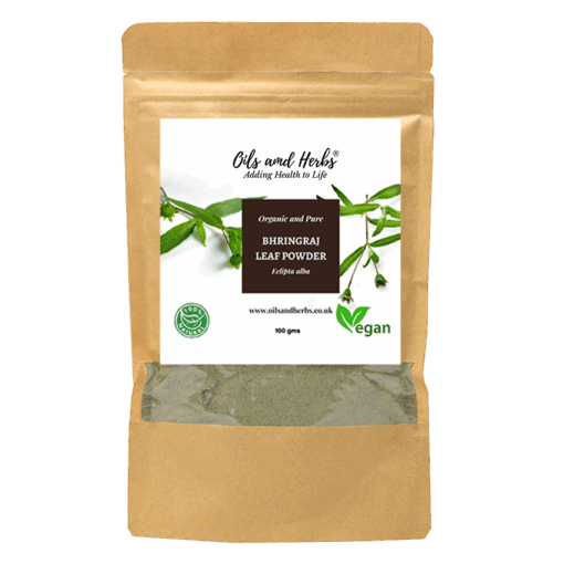 Organic Bhringraj Leaf Powder - False Daisy -100% Pure, Clean and Natural