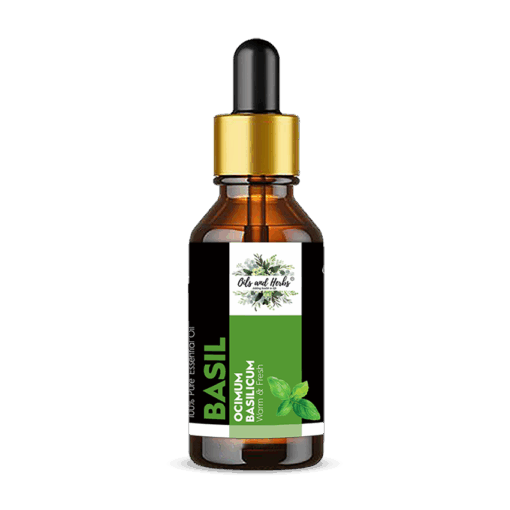 Natural Basil Essential Oil 100% Pure and Therapeutic Grade