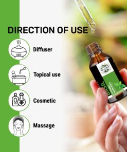 Natural Basil Essential Oil 100% Pure and Therapeutic Grade