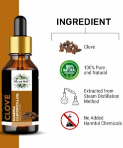 Natural Clove Essential Oil 100% Pure