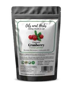 Organic Cranberry Extract Powder – High in Anthocyanins & Lab-Tested Quality