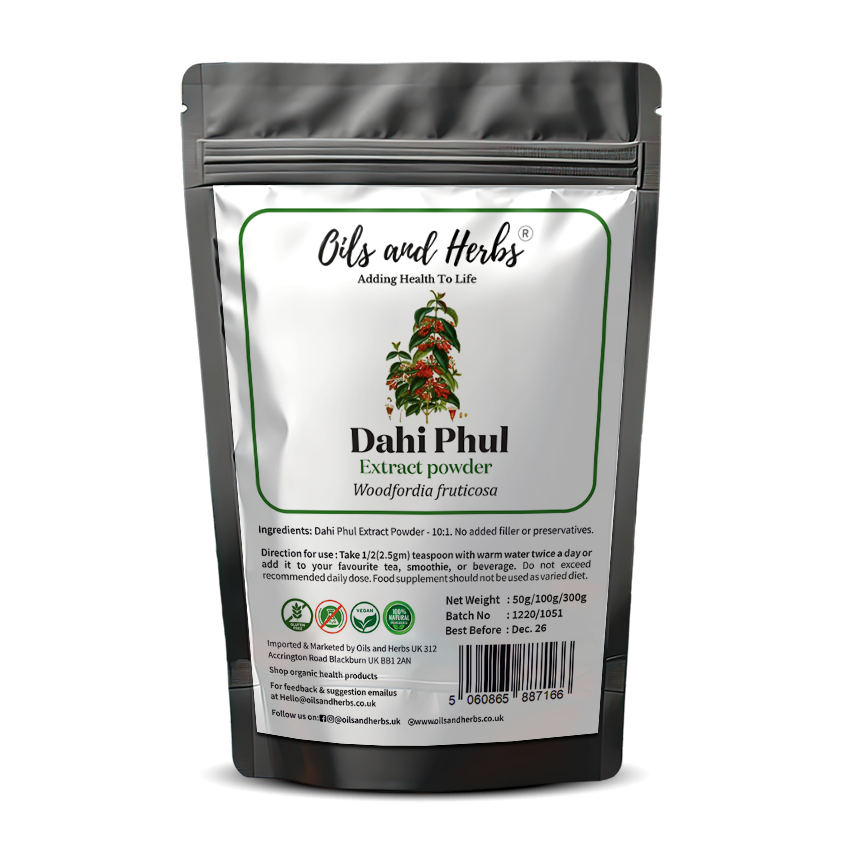 High Strength Dahi Phul Extract 10:1 (Woodfordia fruticosa)