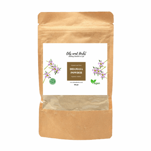 Organic Dhamasa powder - Fagonia Arabica- Damasa-100% Pure, Clean and Natural