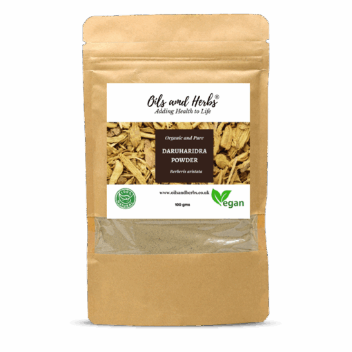Organic Daruharidra Powder - Berberis aristata -100% Pure, Clean and Natural