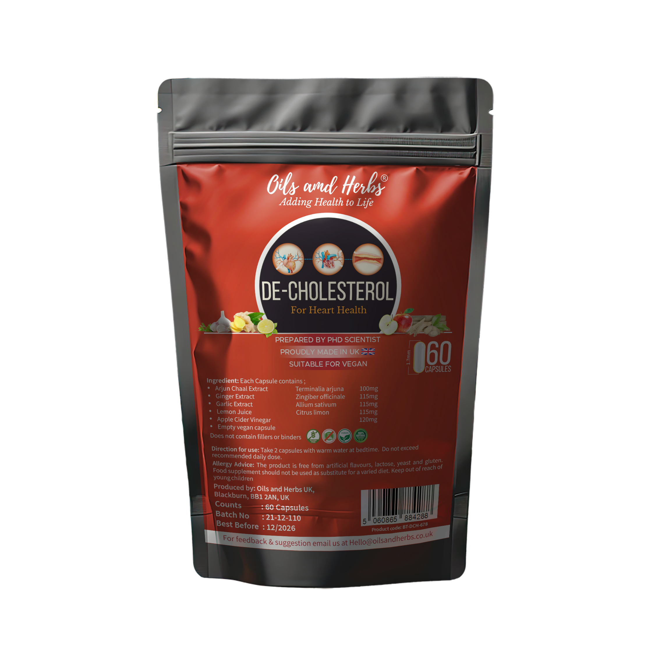 De-cholestrol for Heart