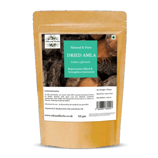 Organic Dried Amla (Phyllanthus Emblica)