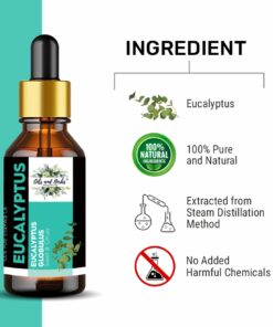 Natural Eucalyptus Essential Oil 100% Pure & Therapeutic Grade