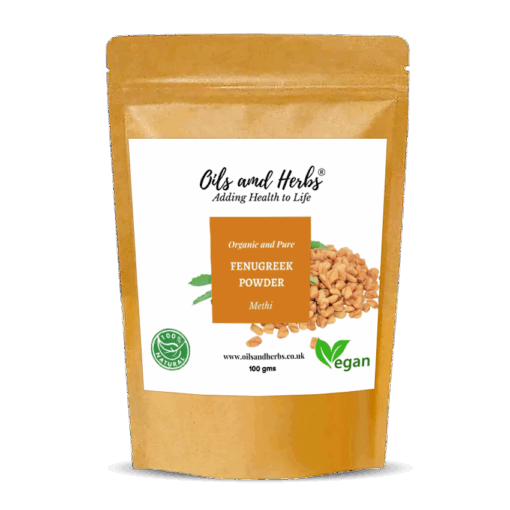 Organic Feenugreek Powder-100% Pure, Clean and Natural