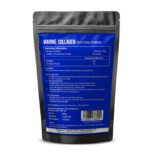 100% Pure Marine Collagen Powder