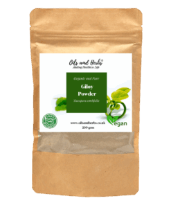 Clean Organic Giloy Powder - Tinospora cordifolia -100% Pure and Natural