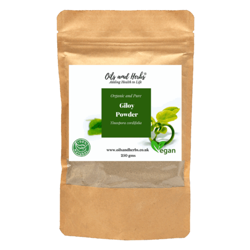 Clean Organic Giloy Powder - Tinospora cordifolia -100% Pure and Natural