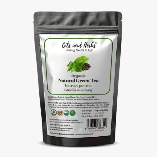 Natural Green Tea Extract Powder 10:1 – 40% Polyphenols