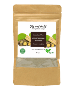 Organic Guduchi Stem Powder -Tinospora Cordifolia - 100% Pure, Clean and Natural