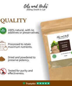 Organic Gudmar Powder - Sugar destroyer - Gymnema Sylvestre - 100% Pure, Clean and Natural