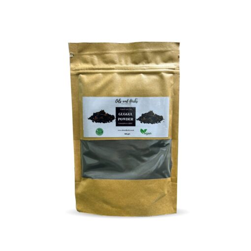 Organic Guggul Powder – Commiphora Wightii– 100% Pure and Natural