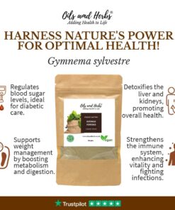 Organic Gudmar Powder - Sugar destroyer - Gymnema Sylvestre - 100% Pure, Clean and Natural