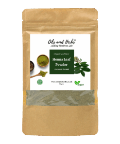 Organic Henna Leaf Powder - Lawsonia inermis -100% Pure, Clean and Natural