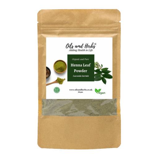 Organic Henna Leaf Powder - Lawsonia inermis -100% Pure, Clean and Natural
