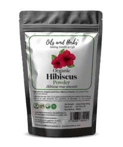Organic Hibiscus Powder - Hibiscus rosa-sinensis-100% Pure, Clean and Natural