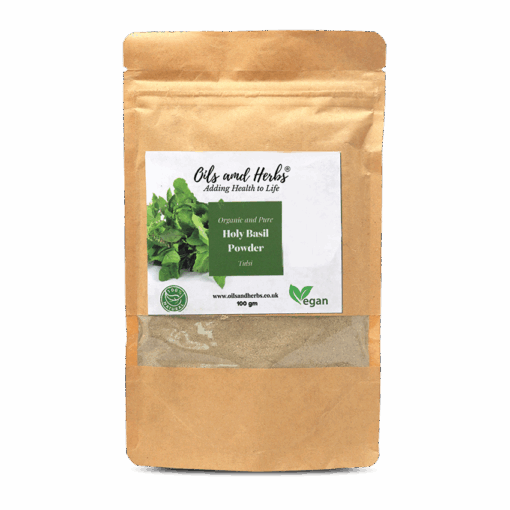 Organic Basil Powder- Tulsi Leaf -100% Natural, Clean and Pure