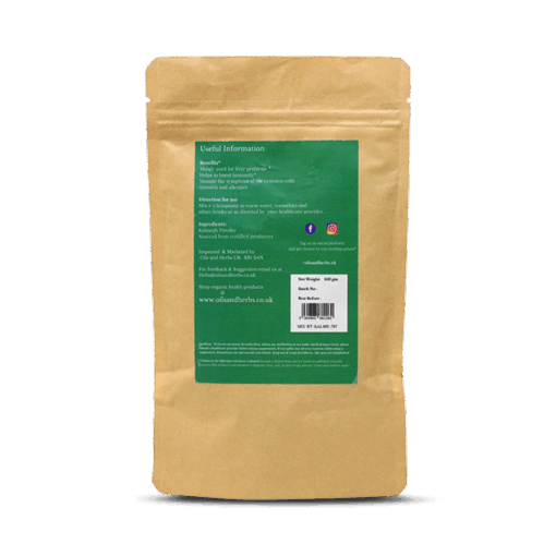 Organic Kalmegh Powder - Green chiretta 100% Pure, Clean and Natural