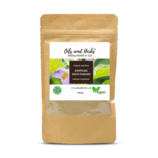 Organic Kantakari Fruit Powder - Yellow Fruit Nightshade- 100% Pure, Clean and Natural