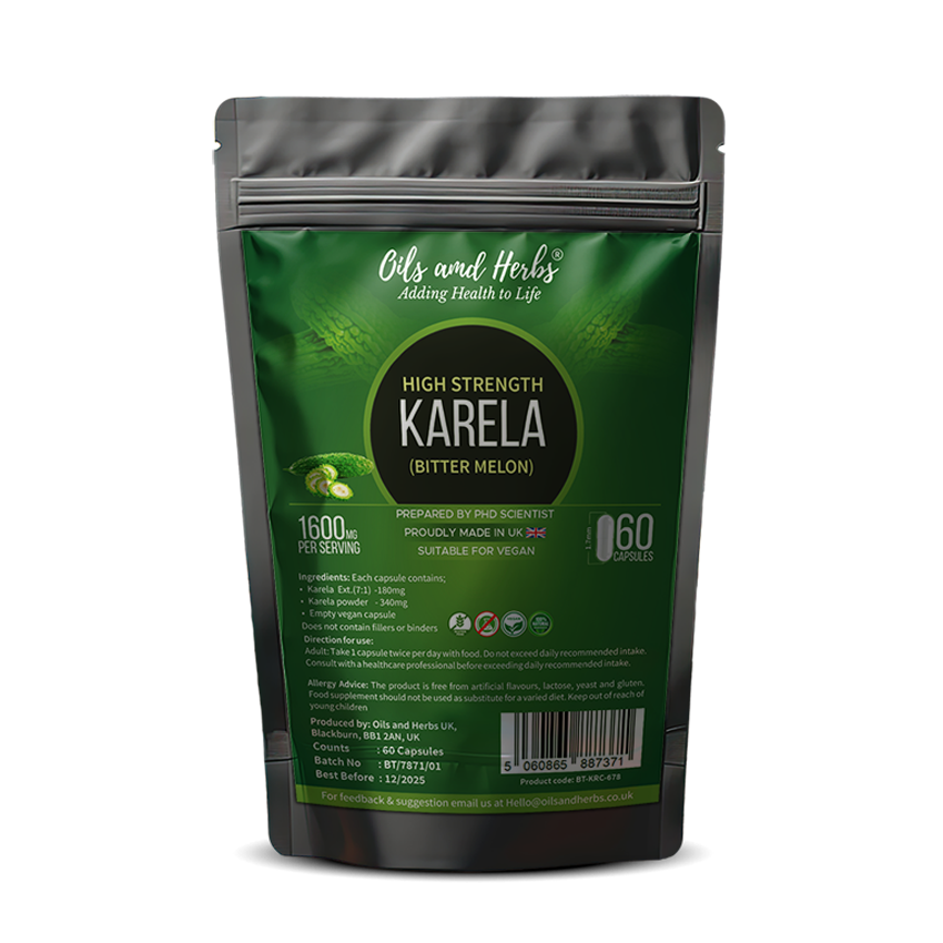 High Strength Bitter Melon- Karela 1600MG