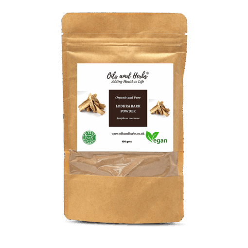 Organic Lodhra Bark Powder- Symplocos Racemosa-100% Pure, Clean and Natural