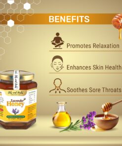 Lavender Honey- 100% Natural and Raw