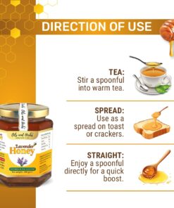 Lavender Honey- 100% Natural and Raw