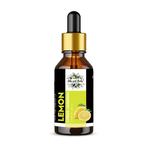 Natural Lemon Essential Oil 100% Pure & Therapeutic Grade