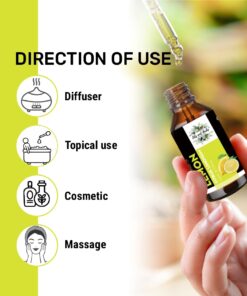 Natural Lemon Essential Oil 100% Pure & Therapeutic Grade
