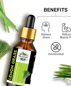 Lemon grass essential oil - 100% Pure and Natural