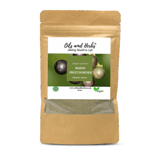 Organic Makoi Fruit Powder - Solanum Nigrum - 100% Pure, Clean and Natural