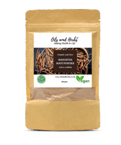 Organic Manjistha Root Powder- Rubia Cordifolia - 100% Pure, Clean and Natural