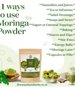 Green Moringa Powder-100% Natural and Organic