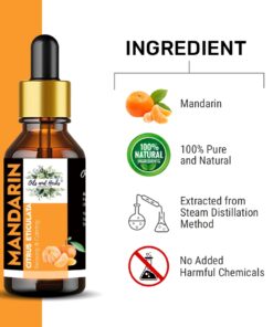 Natural Mandarin Essential Oil 100% Purity in every drop