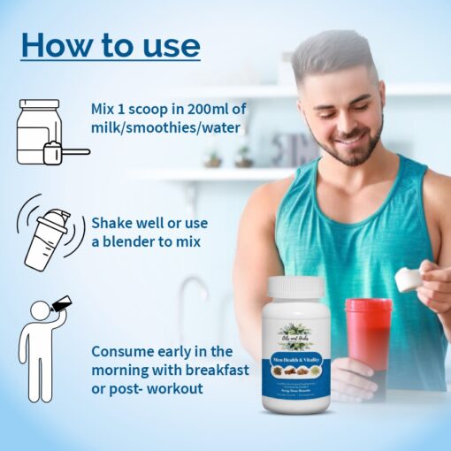 Men Power Herbs for boosting vigour
