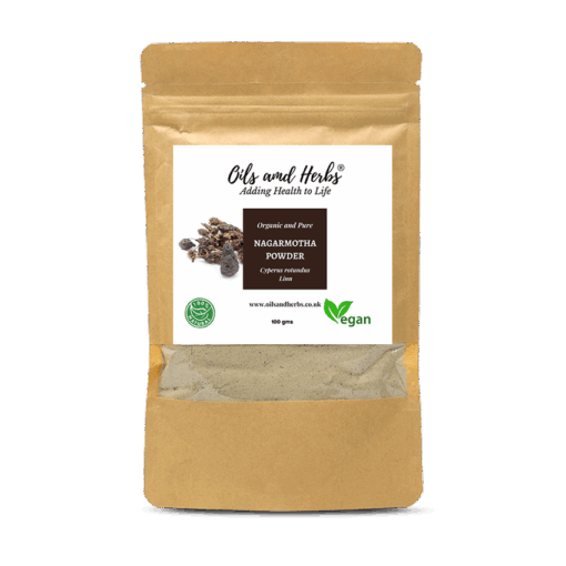 Organic Nagarmotha Powder- Cyperus scariosus - 100% Pure, Clean and Natural