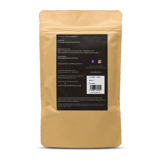 Organic Nagarmotha Powder- Cyperus scariosus - 100% Pure, Clean and Natural