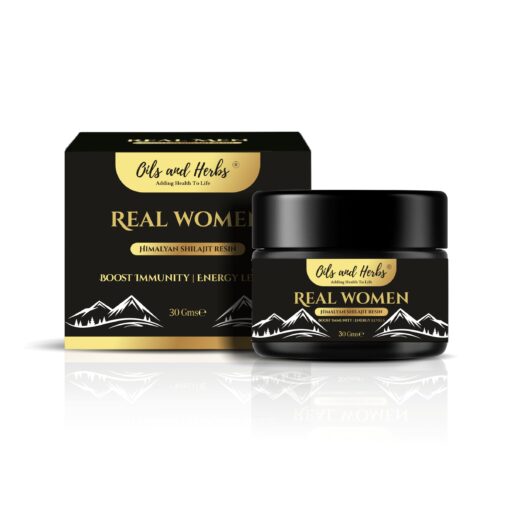 Real Women 100% Pure Organic Himalayan Shilajit Resin