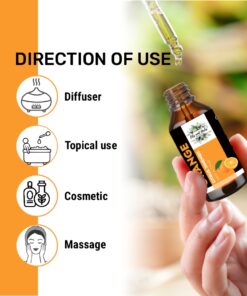 Natural Orange Essential Oil 100% Pure and Therapeutic Grade