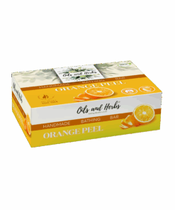 Orange Soap Handmade by Herbalist