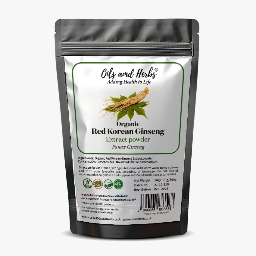 Organic Red Ginseng Extract Powder-20% Ginsenosides